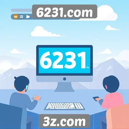 Análise da interface do usuário no site 6231.com